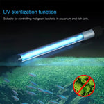 UV-003 3W 紫外線殺菌ランプ 水槽用消毒ライト、EUプラグ、3W