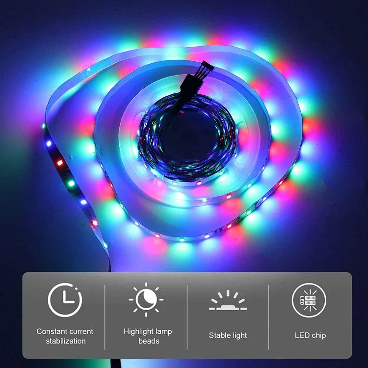 5mベアボード2030 SMD RGB LEDロープライト、12V、2030 SMD RGB LED 5mベアボード