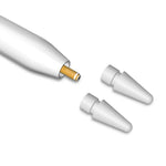 Apple Pencil 1 / 2用交換ペン先（赤）, シリコンニブ