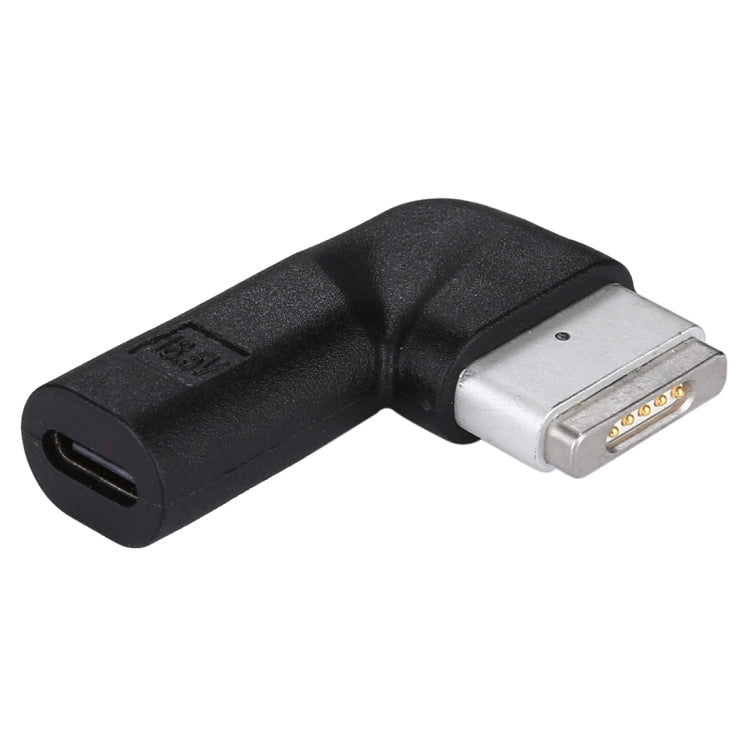USB-C / Type-C メスから5ピン MagSafe 2 (T字型) オス充電アダプター, Type-C から MagSafe 2