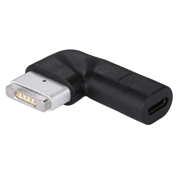 USB-C / Type-C メスから5ピン MagSafe 2 (T字型) オス充電アダプター, Type-C から MagSafe 2