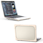 MacBook Pro 13インチ 2022 & A2289 / A2251 / A2338 2020用 PC + TPU 二色ラップトップ保護ケース