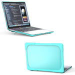 MacBook Pro 13インチ 2022 & A2289 / A2251 / A2338 2020用 PC + TPU 二色ラップトップ保護ケース