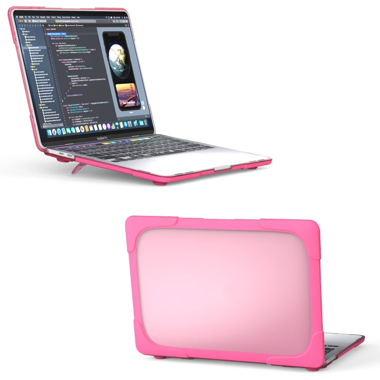 MacBook Pro 13インチ 2022 & A2289 / A2251 / A2338 2020用 PC + TPU 二色ラップトップ保護ケース