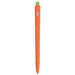 LOVE MEI Apple Pencil 2用 ニンジン型シリコン保護ケースカバー、Apple Pencil 2用
