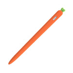 LOVE MEI Apple Pencil 2用 ニンジン型シリコン保護ケースカバー、Apple Pencil 2用
