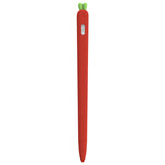 LOVE MEI Apple Pencil 2用 ニンジン型シリコン保護ケースカバー、Apple Pencil 2用