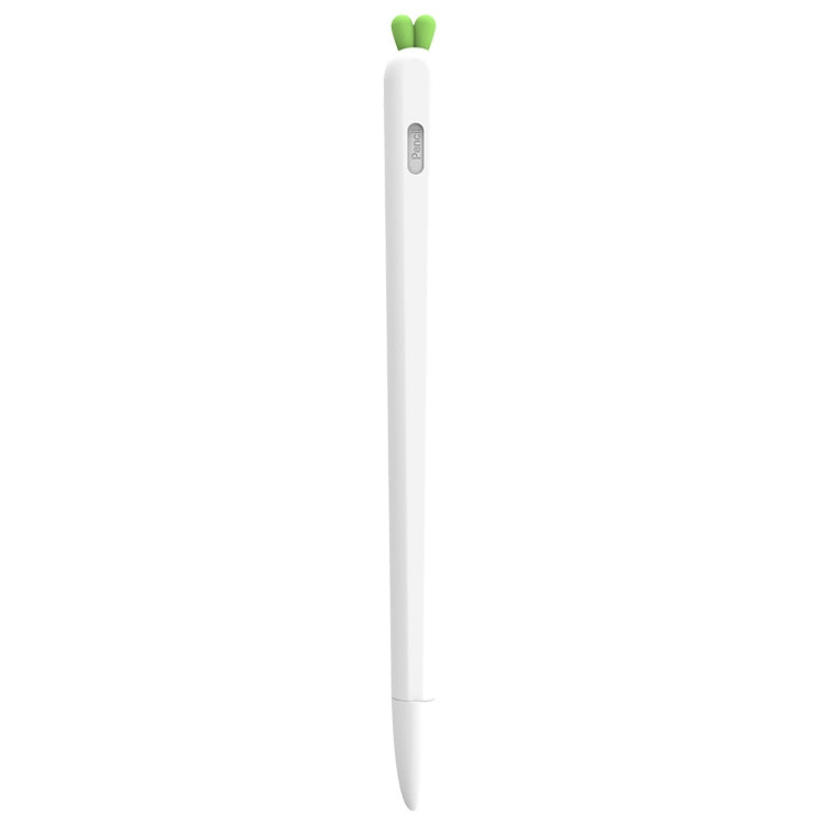 LOVE MEI Apple Pencil 2用 ニンジン型シリコン保護ケースカバー、Apple Pencil 2用
