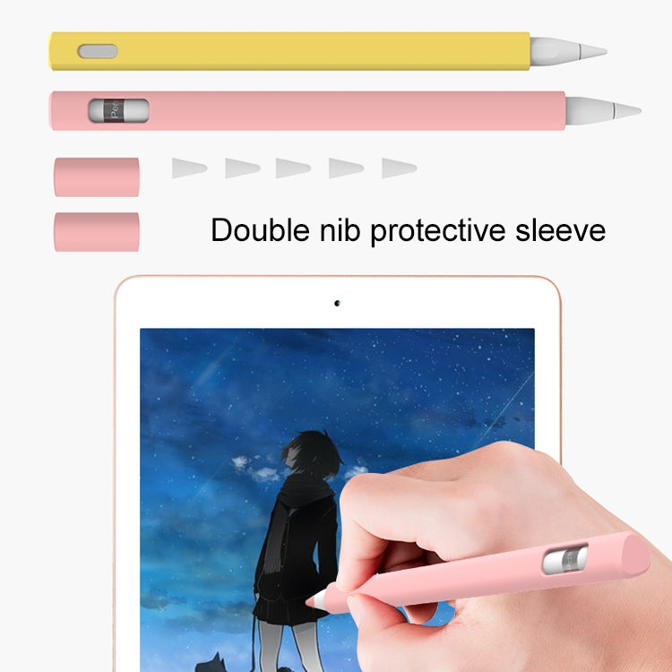 LOVE MEI Apple Pencil 2用 三角形スタイラスペン シリコン保護ケースカバー、Apple Pencil 2用