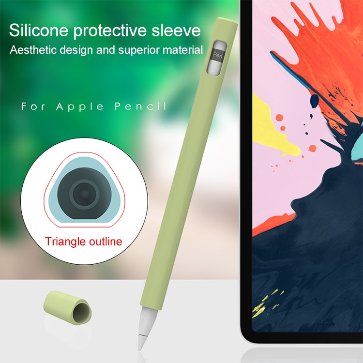 LOVE MEI Apple Pencil 2用 三角形スタイラスペン シリコン保護ケースカバー、Apple Pencil 2用