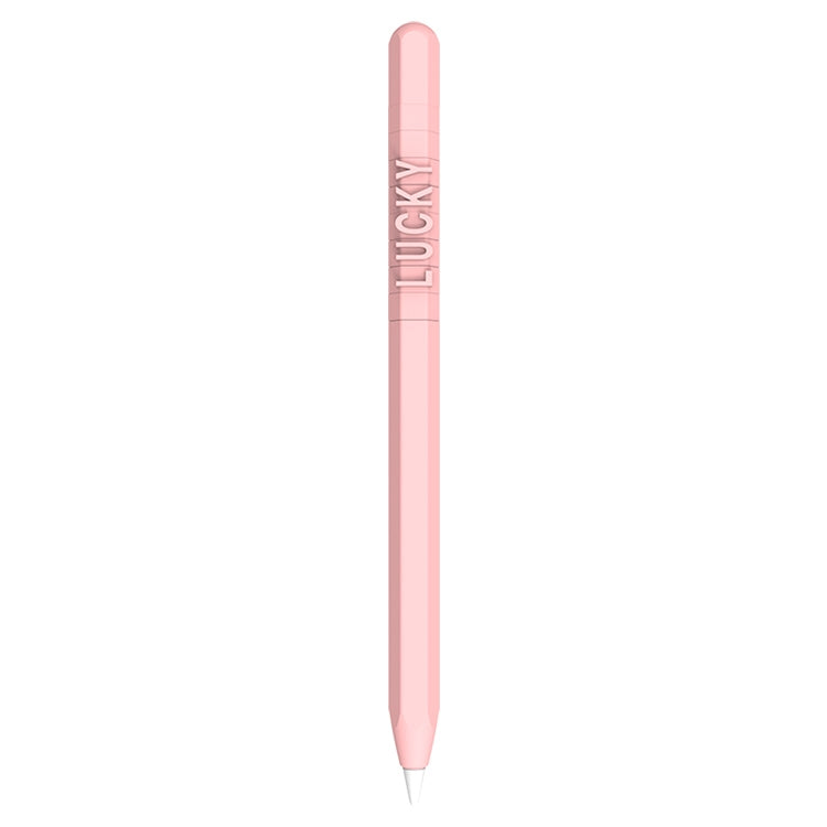 LOVE MEI Apple Pencil 1用 数字文字デザインスタイラスペン シリコン保護ケースカバー、Apple Pencil 1用
