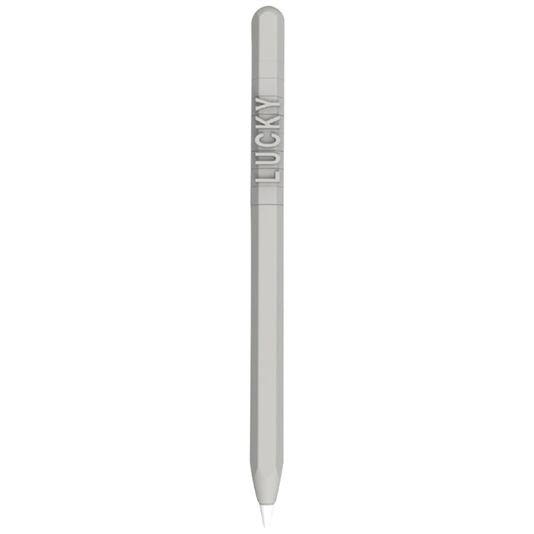LOVE MEI Apple Pencil 2用 数字文字デザインスタイラスペン シリコン保護ケースカバー、Apple Pencil 2用