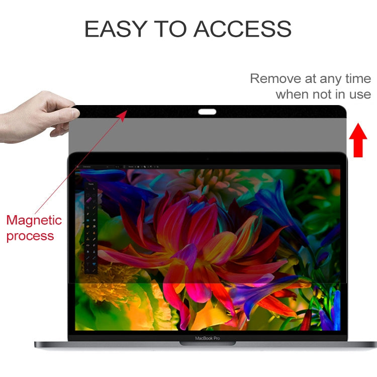 MacBook Pro 16インチ 2019用 マグネット吸着ラップトップ反射防止スクリーンプロテクター
