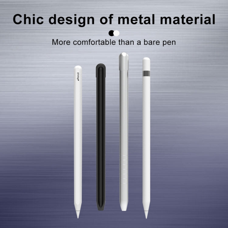 Apple Pencil 2用メタルマット滑り止めスタイラスペン保護ケース、Apple Pencil 2対応