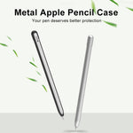 Apple Pencil 1用メタルマット滑り止めスタイラスペン保護ケース、Apple Pencil 1対応