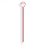 Apple Pencil 1用かわいいカートゥーンシリコン保護カバー（五芒星ピンク）、Apple Pencil 1対応