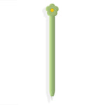 Apple Pencil 1用かわいいカートゥーンシリコン保護カバー（五芒星ピンク）、Apple Pencil 1対応