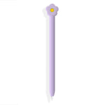 Apple Pencil 1用かわいいカートゥーンシリコン保護カバー（五芒星ピンク）、Apple Pencil 1対応