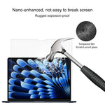 MacBook Air 15.3インチ A2941 2023用 0.26mm 9H 表面硬度 耐爆強化ガラスフィルム、MacBook Air 15.3インチ A2941 2023 / Air 15 M3 2024 A3114用（1枚入り）