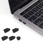 ENKAY 5-in-1 防塵プラグ 充電ポート用 MacBook 12インチ / MacBook Pro 13.3 / 15.4インチ (2016/2017)