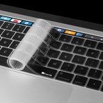 ENKAY Hat-Prince 2-in-1 クリスタルハードシェルプラスチック保護ケース + 米国版 超薄型TPUキーボードプロテクターカバー 2016年新型 MacBook Pro 15.4インチ Touch Bar付き (A1707) 用、15.4インチ Touch Bar 米国版