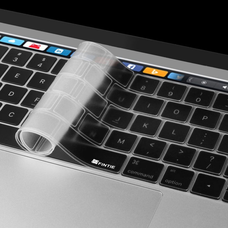 ENKAY Hat-Prince 2-in-1 クリスタルハードシェルプラスチック保護ケース + 米国版 超薄型TPUキーボードプロテクターカバー 2016年新型 MacBook Pro 15.4インチ Touch Bar付き (A1707) 用、15.4インチ Touch Bar 米国版