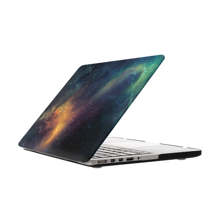 Macbook Pro Retina 13.3インチ用 星空柄アップルノートパソコン用ウォーターデカールPC保護ケース