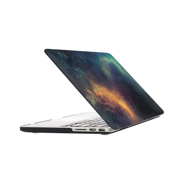 Macbook Pro Retina 13.3インチ用 星空柄アップルノートパソコン用ウォーターデカールPC保護ケース