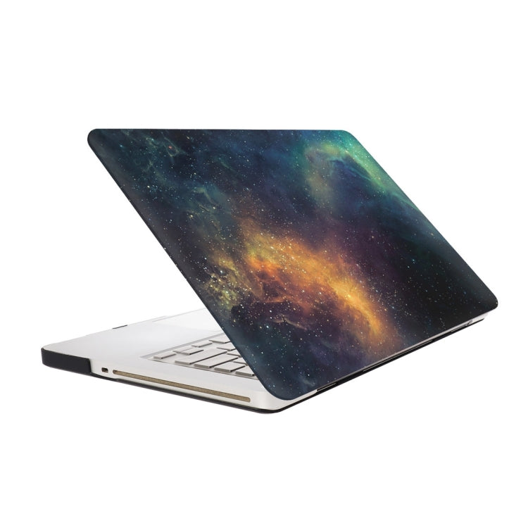 MacBook Pro 13.3インチ用 星空パターン Appleノートパソコン用ウォーターデカール PC保護ケース