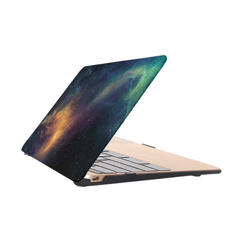 MacBook Pro Retina 12インチ用 星空パターン Appleノートパソコン用ウォーターデカール PC保護ケース