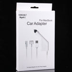 45W 14.85V 3.05A 5ピン Tスタイル MagSafe 2 カーチャージャー USBポート1つ付き Apple MacBook A1466 / A1436 / A1465 / A1435 / MD224 / MD231 / MD761 / MD711用、長さ: 1.7m、45W 14.85V 3.05A