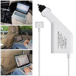 60W 16.5V 3.65A 5ピン Tスタイル MagSafe 2 カーチャージャー USBポート1つ付き Apple MacBook A1465 / A1502 / A1435 / MD212 / MD2123 / MD662用、長さ: 1.7m