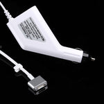 85W 20V 4.25A 5ピンTスタイル MagSafe 2 カーチャージャー USBポート1つ付き Apple Macbook A1398 / A1424 / MC975 / MC976 / ME664 / ME665用、長さ：1.7m、85W 20V 4.25A
