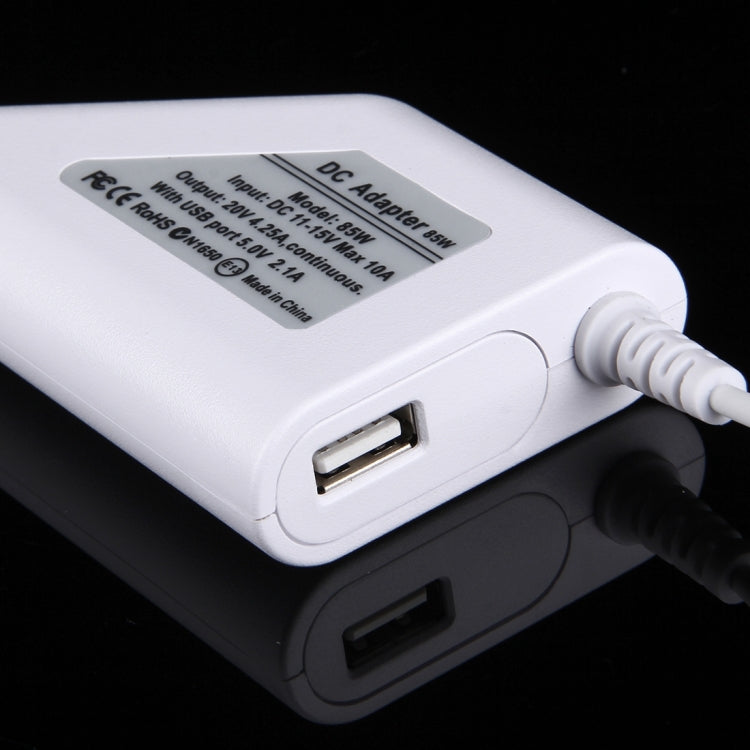 85W 20V 4.25A 5ピンTスタイル MagSafe 2 カーチャージャー USBポート1つ付き Apple Macbook A1398 / A1424 / MC975 / MC976 / ME664 / ME665用、長さ：1.7m、85W 20V 4.25A