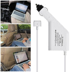 85W 20V 4.25A 5ピンTスタイル MagSafe 2 カーチャージャー USBポート1つ付き Apple Macbook A1398 / A1424 / MC975 / MC976 / ME664 / ME665用、長さ：1.7m、85W 20V 4.25A