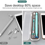 For Apple Pencil 1 / 2 10mm Multi-function Handwriting Pen Protective Case TouchPen Storage Box, 10mm