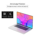 MacBook Pro 16インチ用 9Hラップトップスクリーン強化ガラス保護フィルム 2枚セット