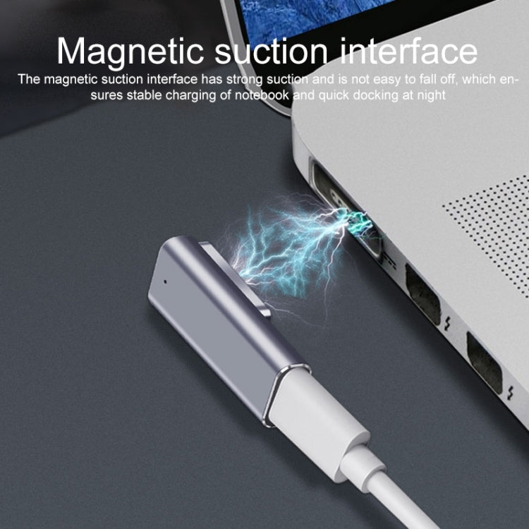DC 5.5 x 2.1mm メスから MagSafe 1 オスアダプター、5.5 x 2.1mm から MagSafe 1