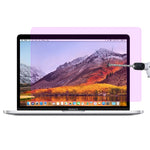 MacBook Pro 13.3インチ Touch Bar付き（A1706）用 9H 表面硬度 ブルーライトカット 防爆強化ガラスフィルム