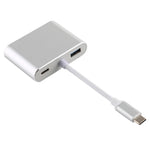 4-in-1 USB / Type-C から4K HDMI + VGA + USB 3.0 インターフェース多機能アダプター