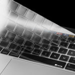 ENKAY Hat-Prince 2-in-1 クリスタルハードシェルプラスチック保護ケース＋ヨーロッパ版 超薄型TPUキーボードプロテクターカバー 2016年モデル MacBook Pro 13.3インチ タッチバーあり（A1706）、13.3インチ タッチバーあり ヨーロッパ版