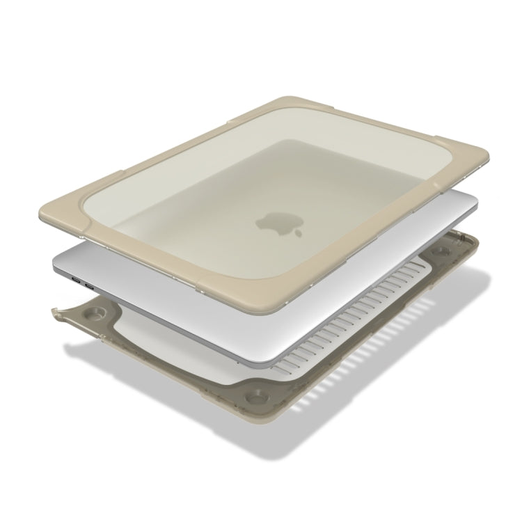 MacBook Pro 13.3インチ（A1708）＆タッチバー付き（A1706）用 ラップトップ TPU＋PC 折りたたみ式衝撃吸収保護ケース ホルダー付き、タッチバー付き13.3インチ対応