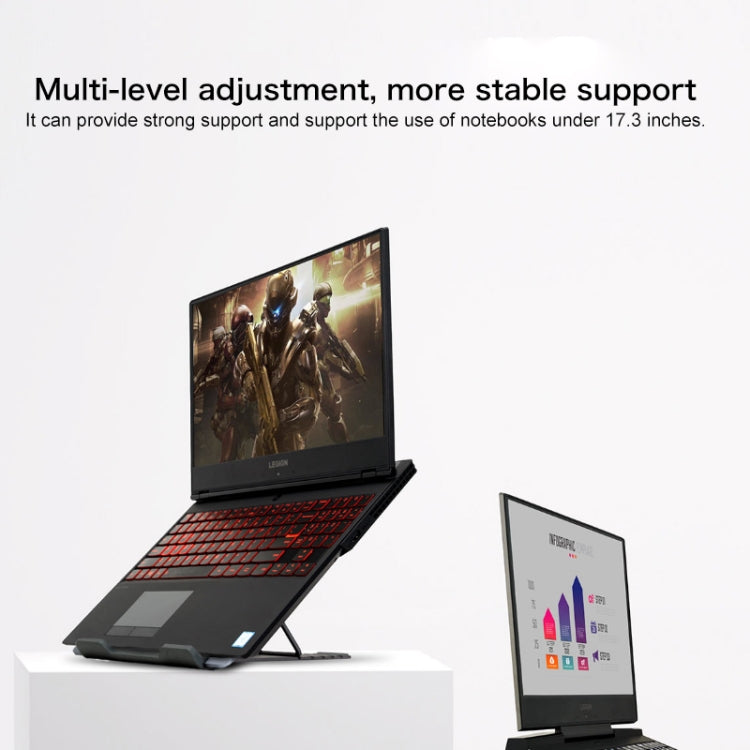 Lenovo Z2 Legion Gears アルミ合金 ノートパソコン デスクトップ 放熱ホルダー 冷却ブラケット