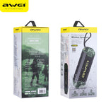 awei Y280 IPX4 Bluetoothスピーカー パワーバンク 強化ベース内蔵マイク FM / USB / TFカード / AUX対応、Y280