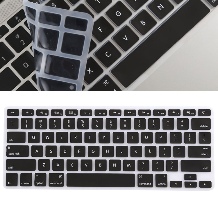 MacBook Pro 13 / 15 & Air 13（A1466 / A1502 / A1278 / A1286）用キーボード保護シリカゲルフィルム