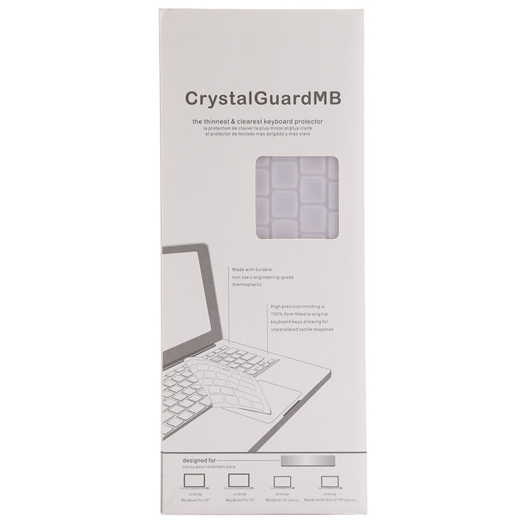 MacBook Pro 13 / 15 & Air 13（A1466 / A1502 / A1278 / A1286）用キーボード保護シリカゲルフィルム