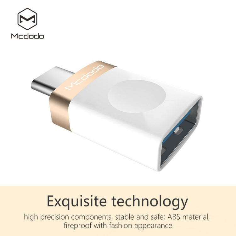 Mcdodo OT-1942 USB-C / Type-C からUSB 3.0 AF データ転送充電 OTGアダプター