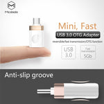 Mcdodo OT-1942 USB-C / Type-C からUSB 3.0 AF データ転送充電 OTGアダプター