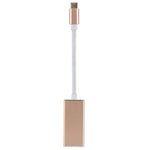 USB-C / Type-C 3.1 オス - DP メス HD変換アダプター、長さ：12cm