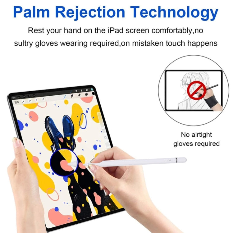 iPad 2018年以降対応パームリジェクション付きP7-Cアクティブ静電容量式スタイラスペン、P7-C / Type-C